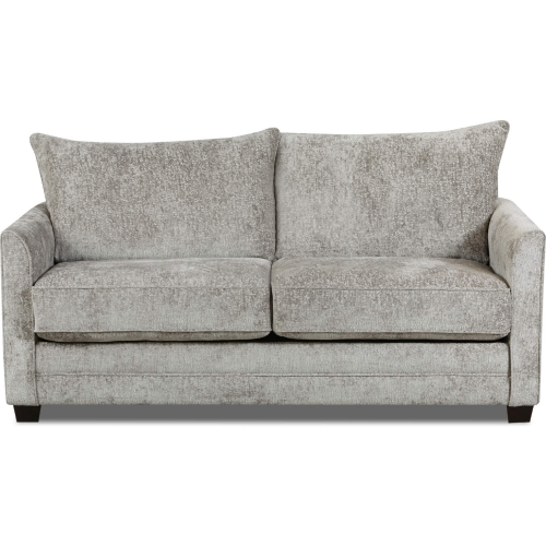 Juniper 72" Full Sleep Sofa in Elephant Grey Chenille Fabric